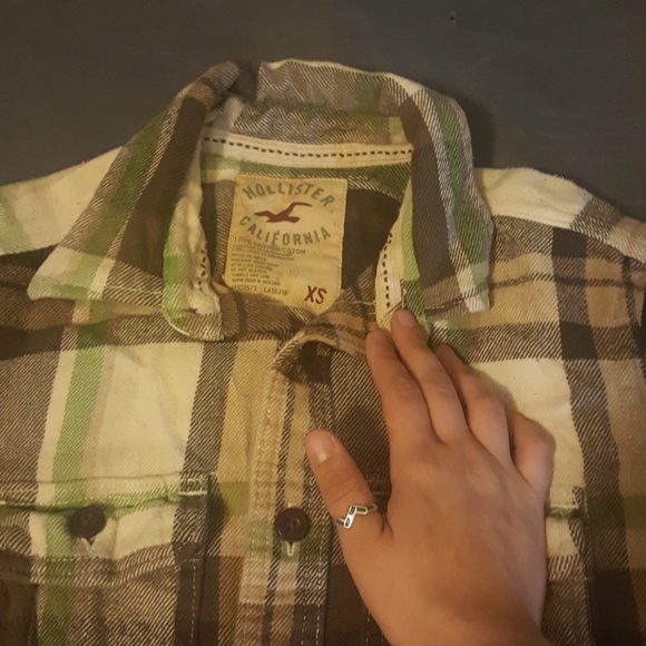 Hollister Plaid Flannel - Picture 2 of 3